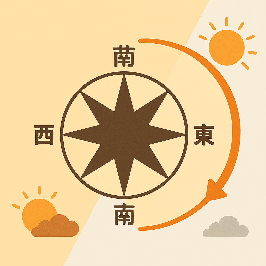 塔位座向方位